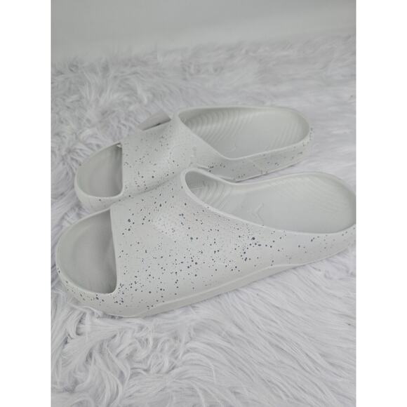 Nike Air Jordan Post Slide Sandals DX5575-003 Men's 12 Light Silver - Picture 2 of 6